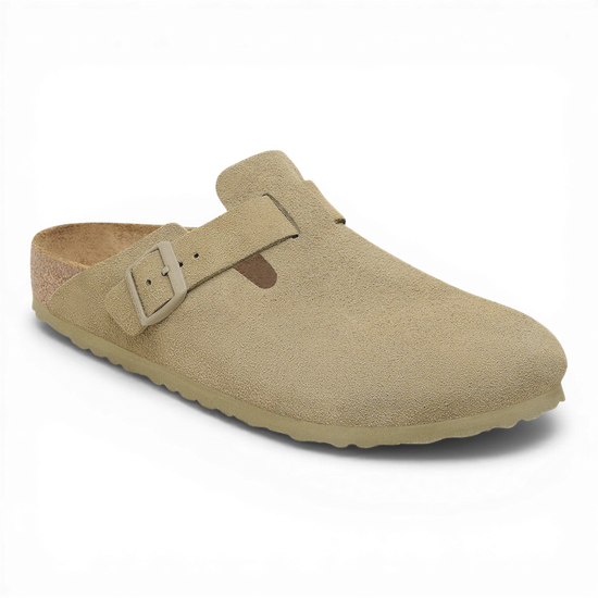 BIRKENSTOCK BOSTON LEVE FADED KHAKI