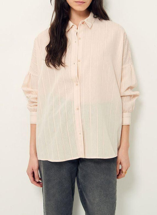 BOTAN WIDE SHIRT Fleur De Sel - Uptown 42