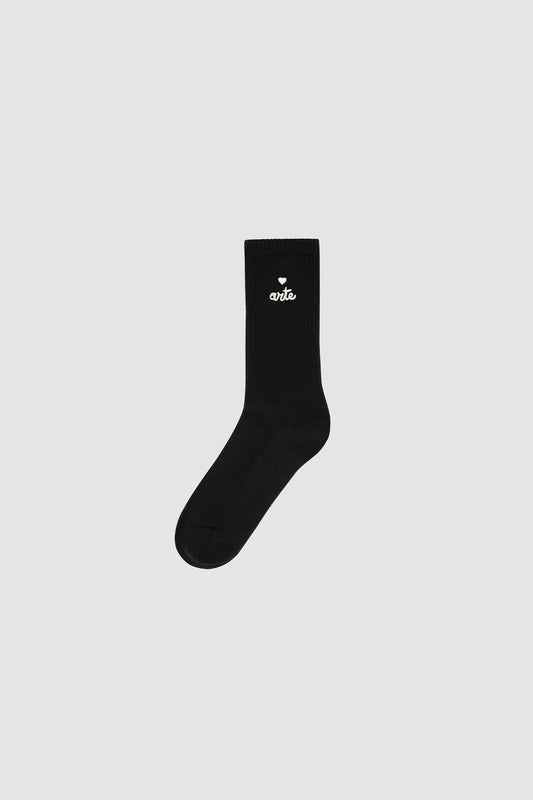 Chausette Carhartt Wip HEART LOGO SOCKS Black