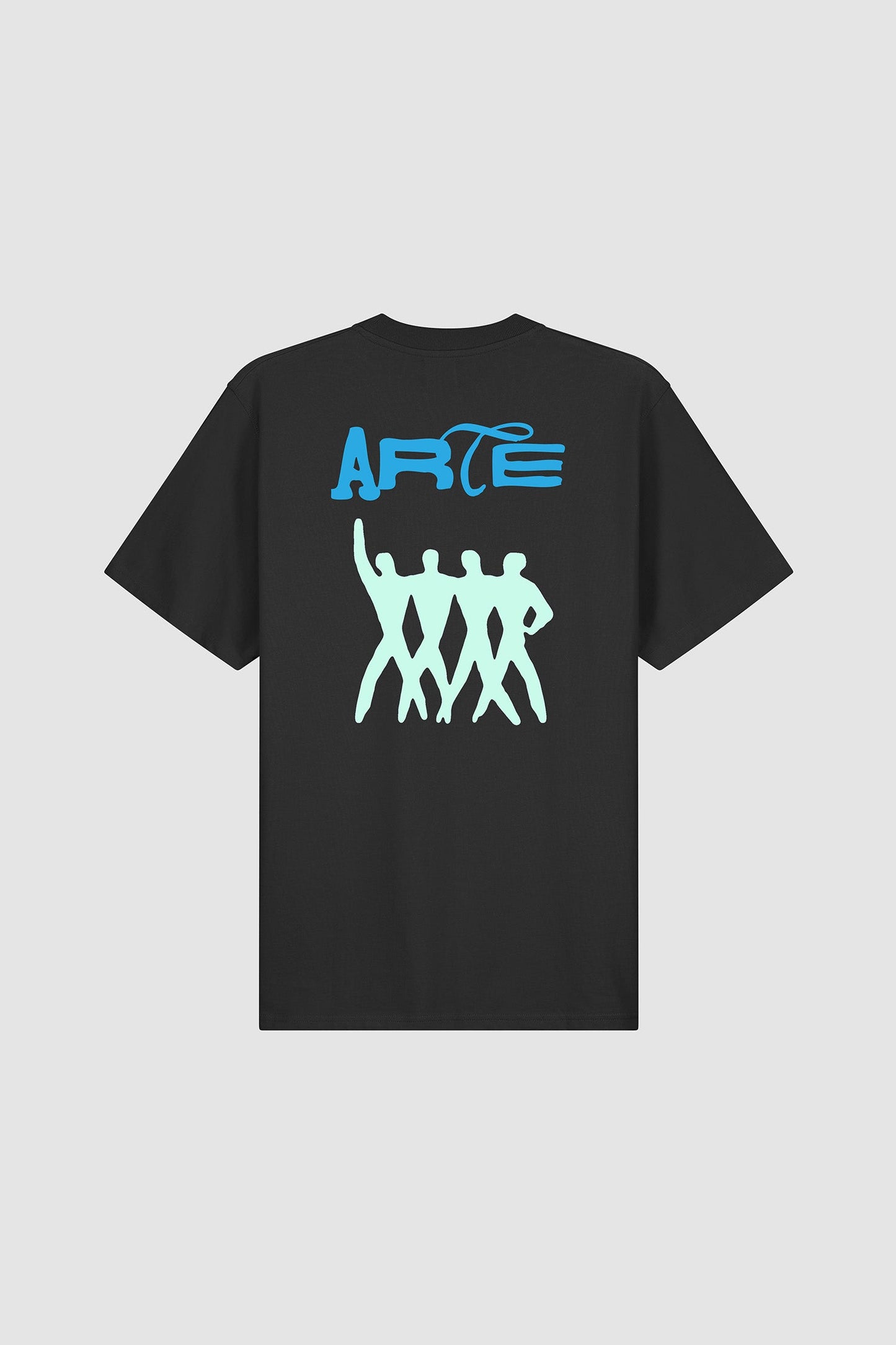 BACK LOGO PEOPLE S/S TEE Black