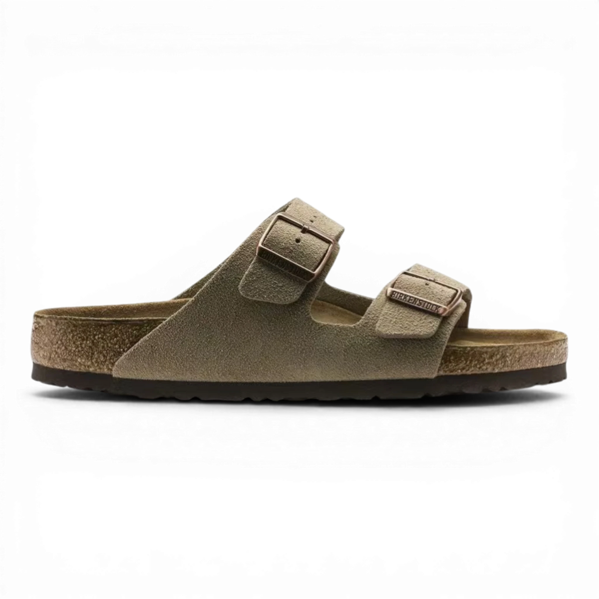 Birkenstock ARIZONA SFB SUEDE TAUPE coté