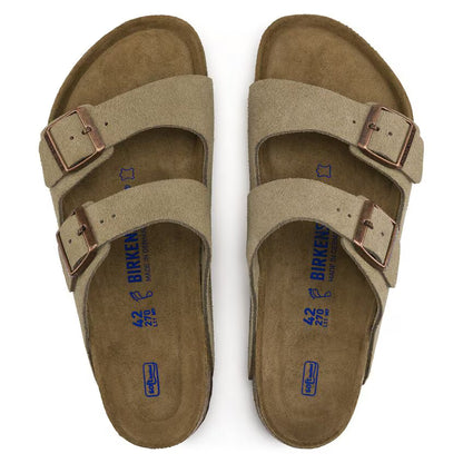 Birkenstock ARIZONA SFB SUEDE TAUPE top