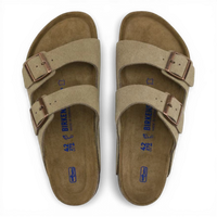 Birkenstock ARIZONA SFB SUEDE TAUPE top