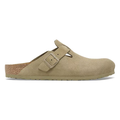 Birkenstock BOSTON LEVE FADED KHAKI side