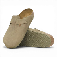 Birkenstock BOSTON LEVE FADED KHAKI sole