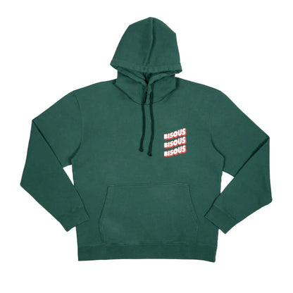 Bisous Skateboards Hoodie SONICS Forest Green