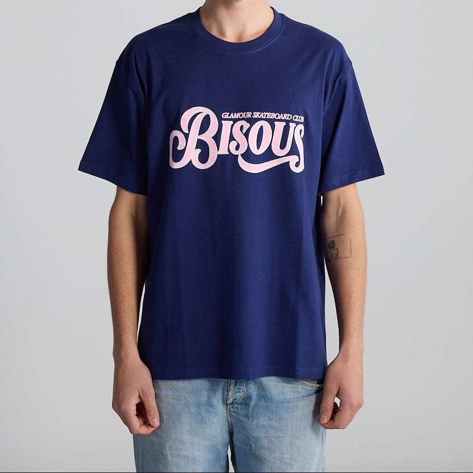 Bisous Skateboards GLAMOUR S/S TEE Royal Blue