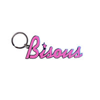 Bisous Skateboards PORTE CLE BISOUS Rose
