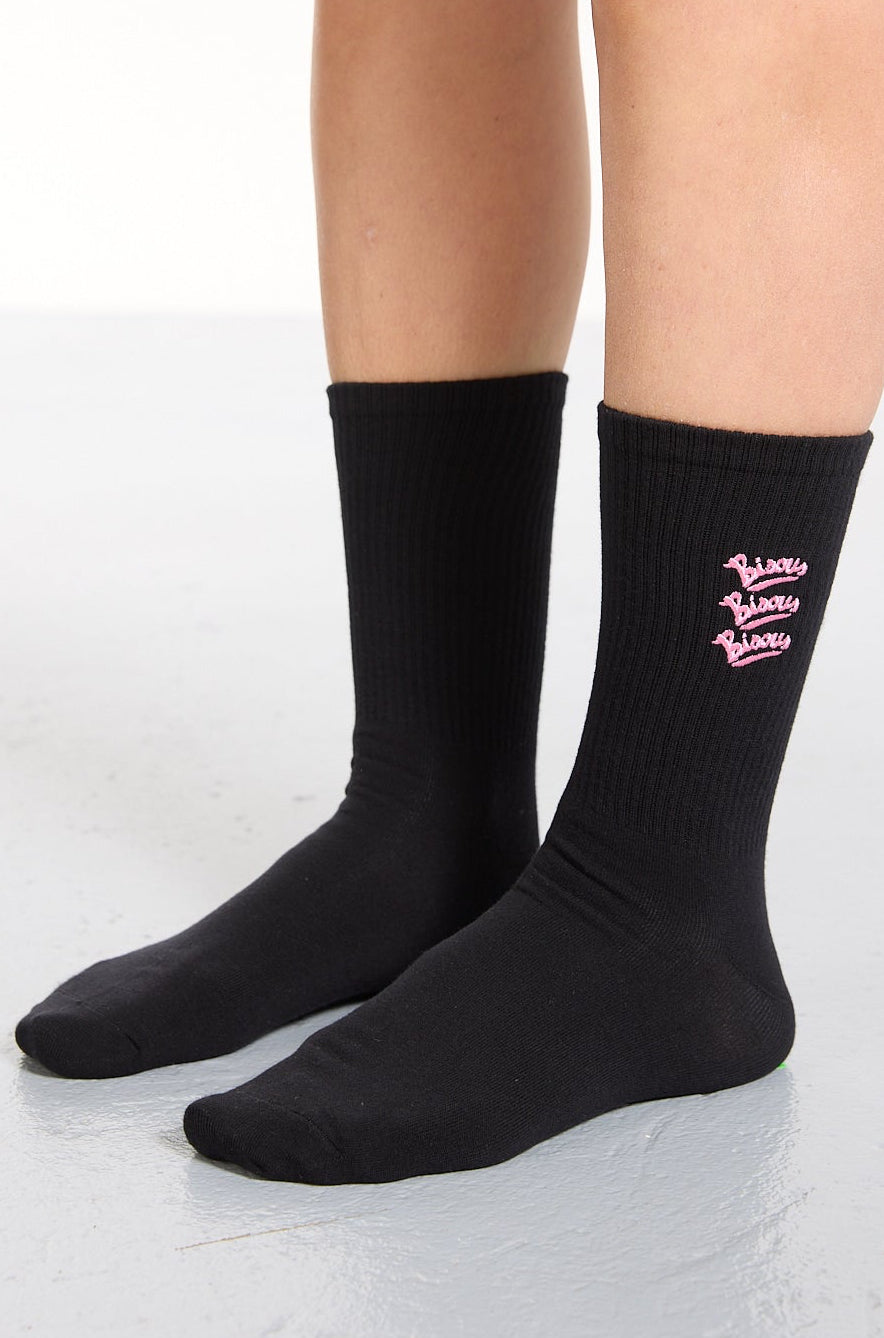 Bisous Skateboards SOCKS GIANNI Black