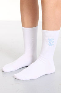 Bisous Skateboards SOCKS GIANNI White