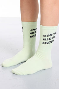 Bisous Skateboards SOCKS SONICS Mint