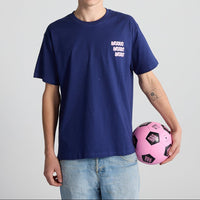 Bisous Skateboards X3 S/S TEE Navy