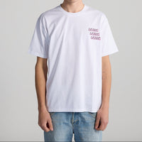 Bisous Skateboards X3 S/S TEE White