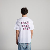Bisous Skateboards X3 S/S TEE White