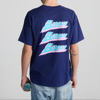Bisous Skateboards ZENITH S/S TEE Royal Blue