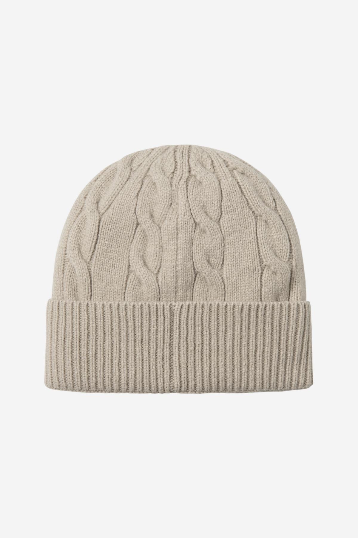 Bonnet Carhartt Wip SIGNATURE CABLE BEANIE Fleur De Sel Citadel