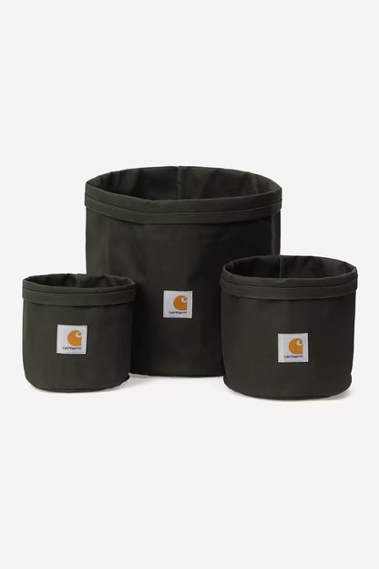 CANVAS PLANTER SET Olive