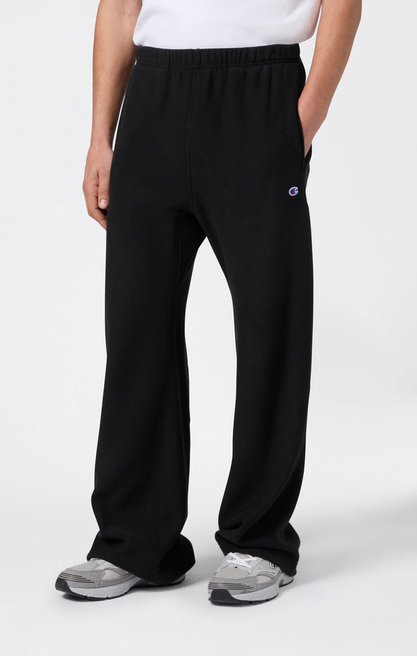 CHAMPION STRAIGHT HEM PANTS BLACK — Champion