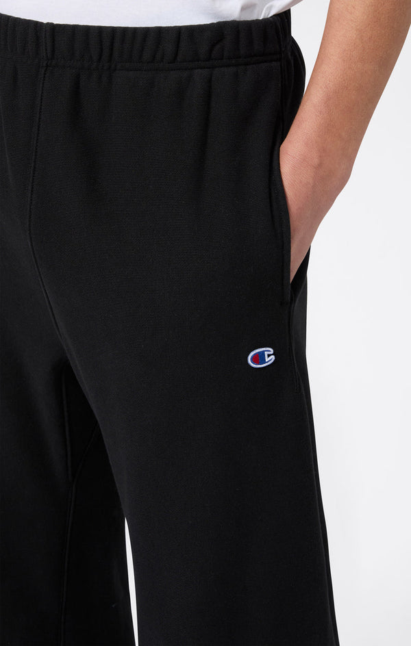 CHAMPION STRAIGHT HEM PANTS BLACK