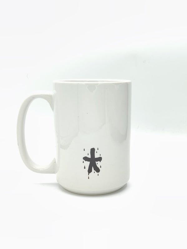 CHILD OF SAINTE OG COS MUG WHITE BLACK
