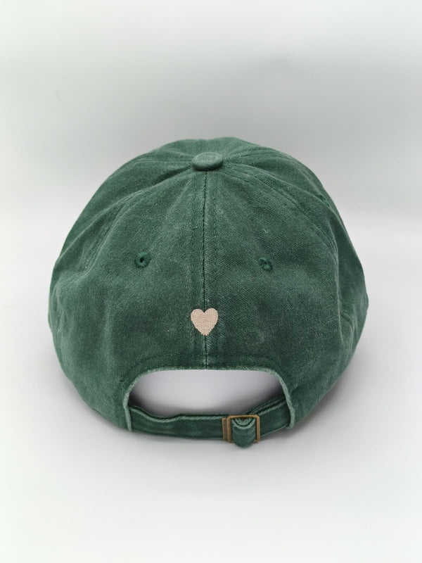 CHILD OF SAINTE VINTAGE GREEN DAD CAP