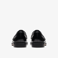 CLARKS STRAVEN EDGE BLACK LEATHER