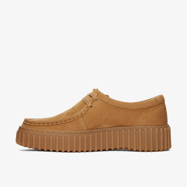 CLARKS TORHILL BEE LIGHT TAN NUBUCK