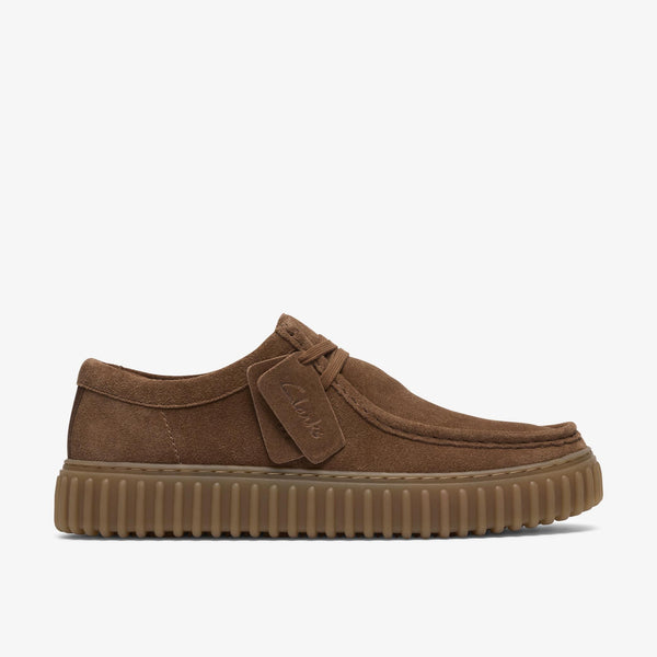 CLARKS TORHILL LO COLA SUEDE — Clarks