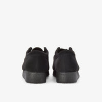 CLARKS WALLABEE BLACK SUEDE
