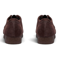CLARKS WALLABEE CHOCOLATE SUEDE
