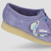 CLARKS WALLABEE PURPLE INTEREST