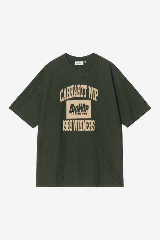 Carhartt Wip 1989 WINNERS S/S TEE Raven Heavy stone wash