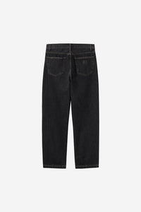 Carhartt Wip AARON PANT Black Stone washed