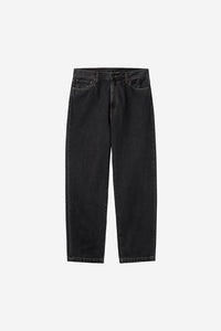 Carhartt Wip AARON PANT Black Stone washed