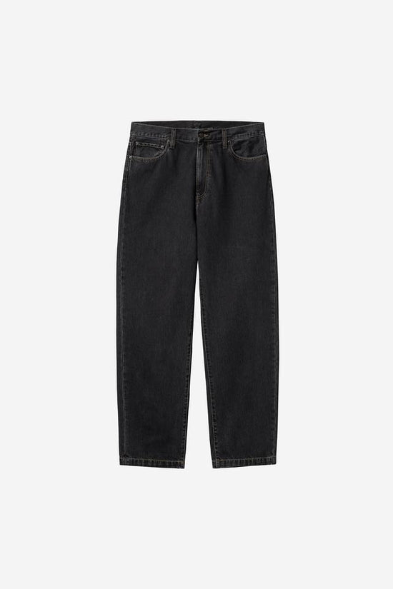Carhartt Wip AARON PANT Black Stone washed