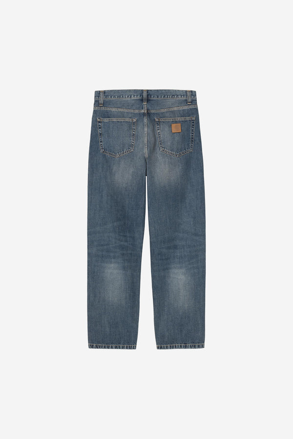 Carhartt Wip AARON PANT Blue dark used — Carhartt Wip