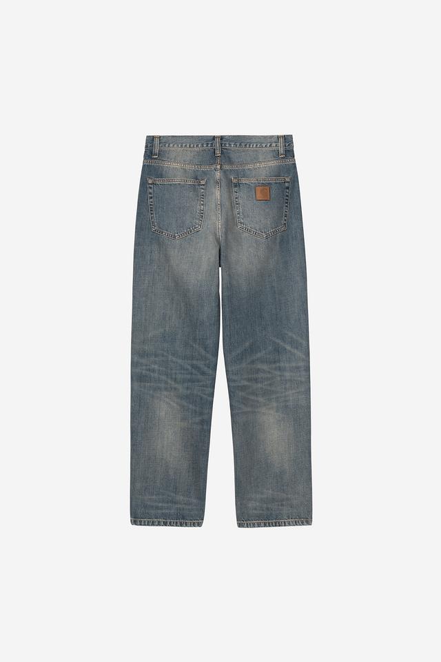 Carhartt Wip AARON PANT Blue worn washed
