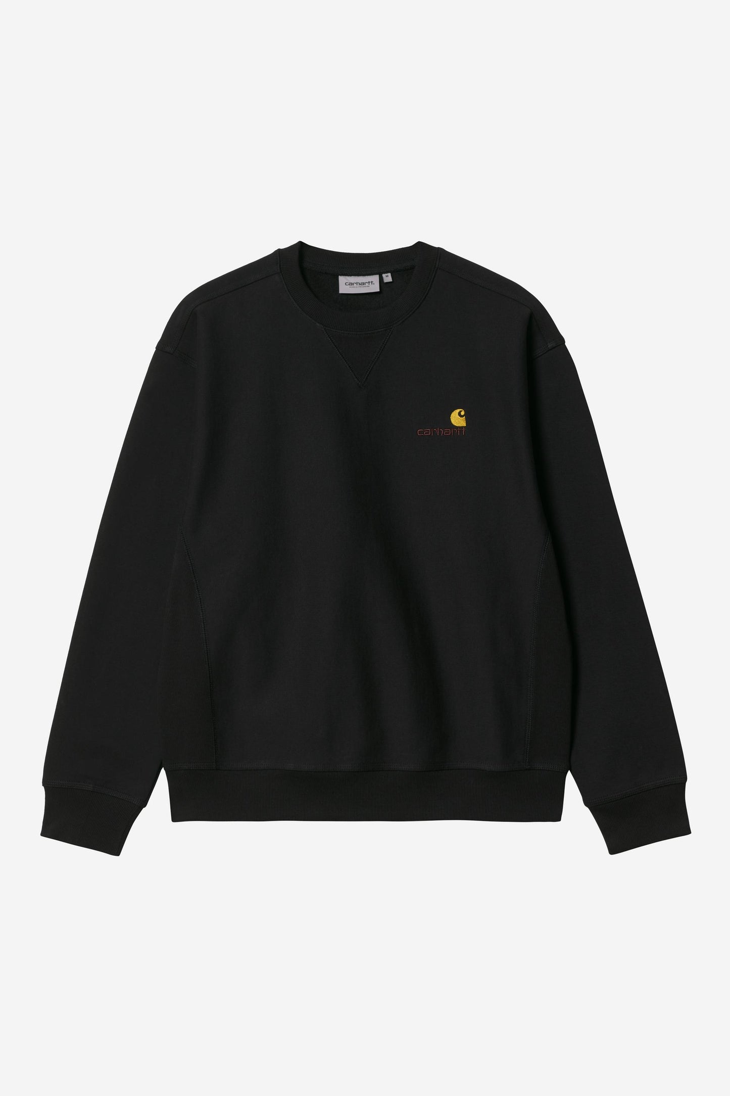 Carhartt Wip AMERICAN SCRIPT SWEAT Black