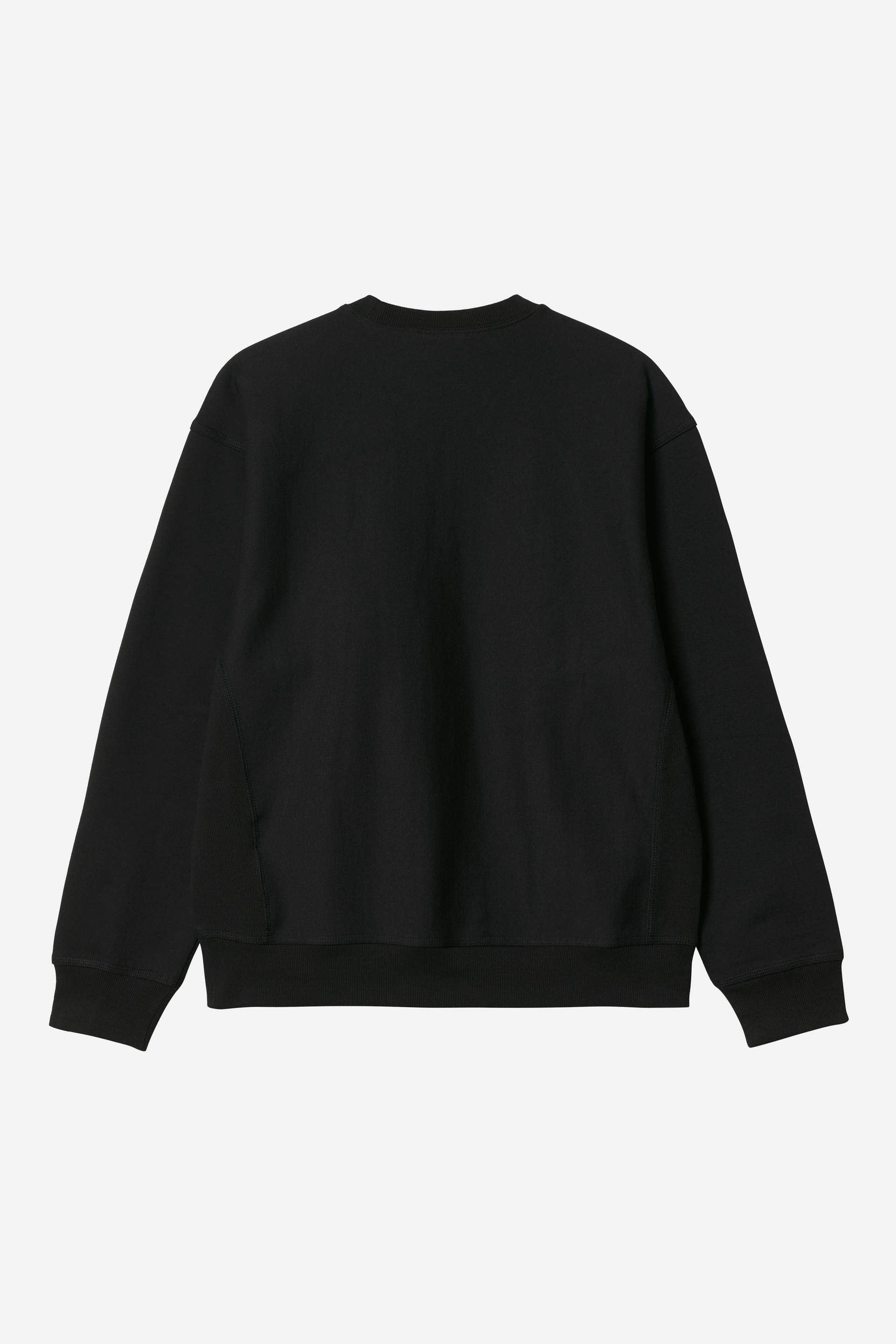Carhartt Wip AMERICAN SCRIPT SWEAT Black