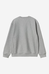 Carhartt Wip AMERICAN SCRIPT SWEAT Grey Heather