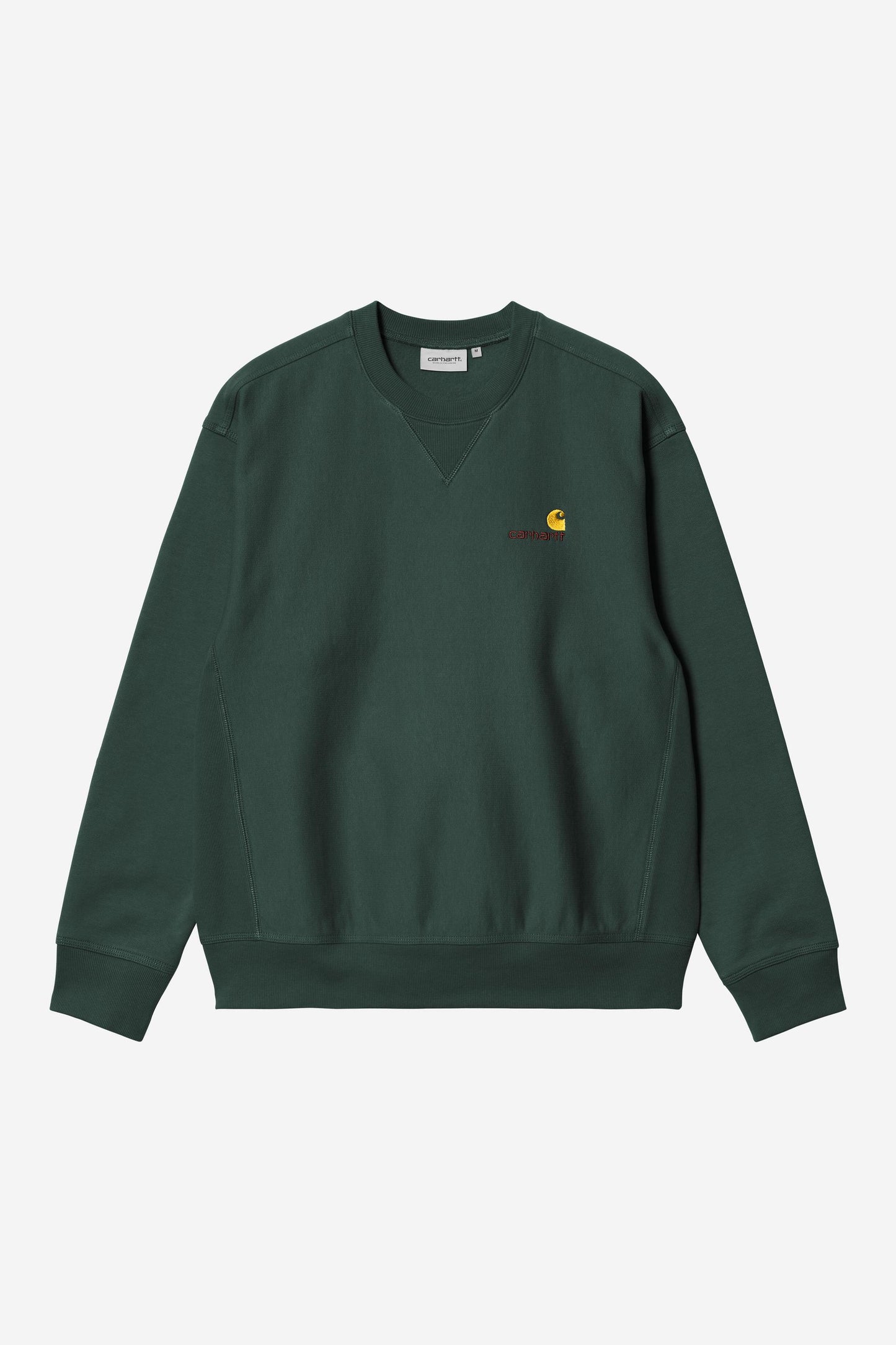 Carhartt Wip AMERICAN SCRIPT SWEAT Kale Green