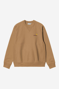 Carhartt Wip AMERICAN SCRIPT SWEAT WIP Dusty H
