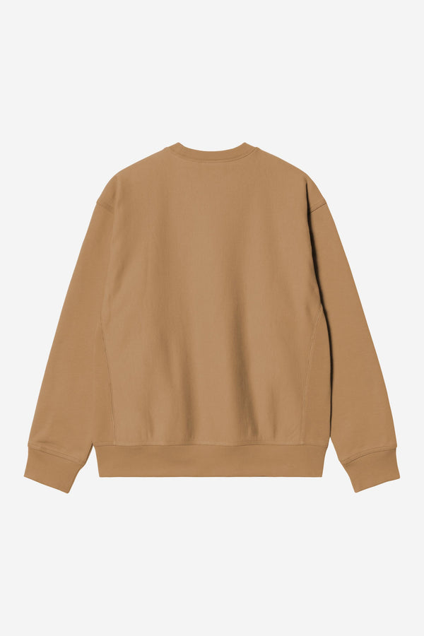 Carhartt Wip AMERICAN SCRIPT SWEAT WIP Dusty H
