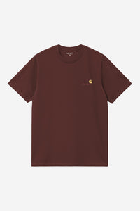 Carhartt Wip AMERICAN SCRIPT S/S TEE Amarone