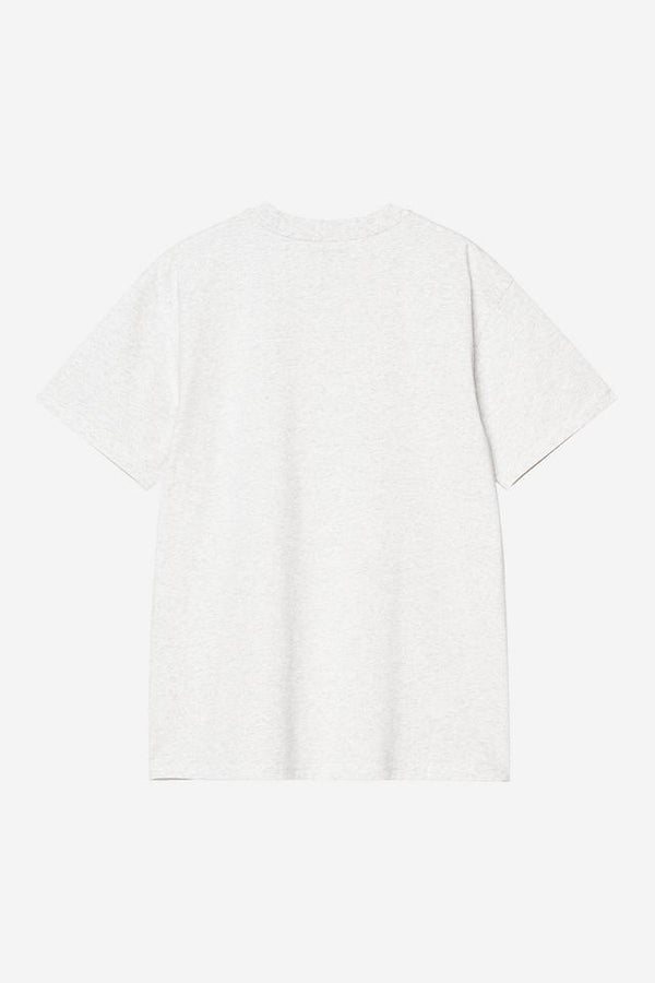 Carhartt Wip AMERICAN SCRIPT S/S TEE Ash Heather