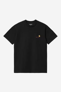 Carhartt Wip AMERICAN SCRIPT S/S TEE Black