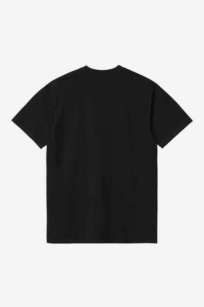 Carhartt Wip AMERICAN SCRIPT S/S TEE Black