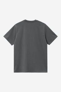 Carhartt Wip AMERICAN SCRIPT S/S TEE Graphite