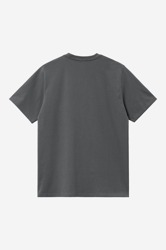 Carhartt Wip AMERICAN SCRIPT S/S TEE Graphite