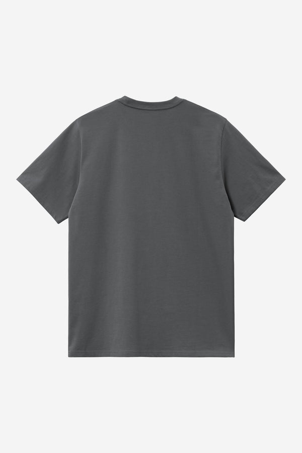 Carhartt Wip AMERICAN SCRIPT S/S TEE Graphite